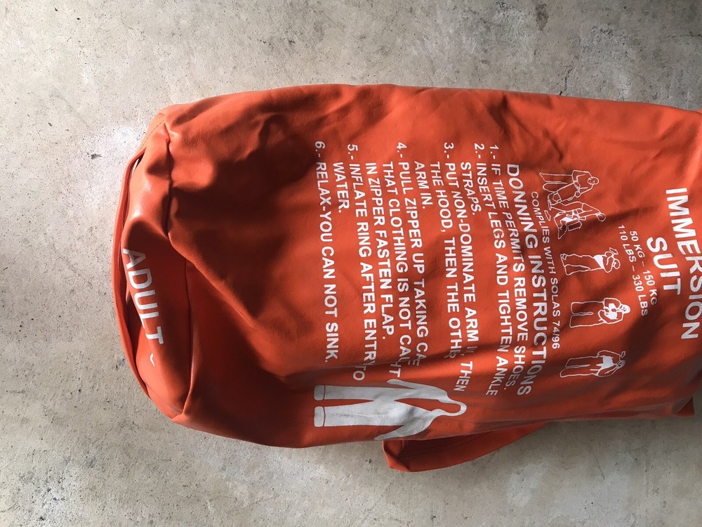 Imperial USCG Survival/ Immersion suit / Read Description