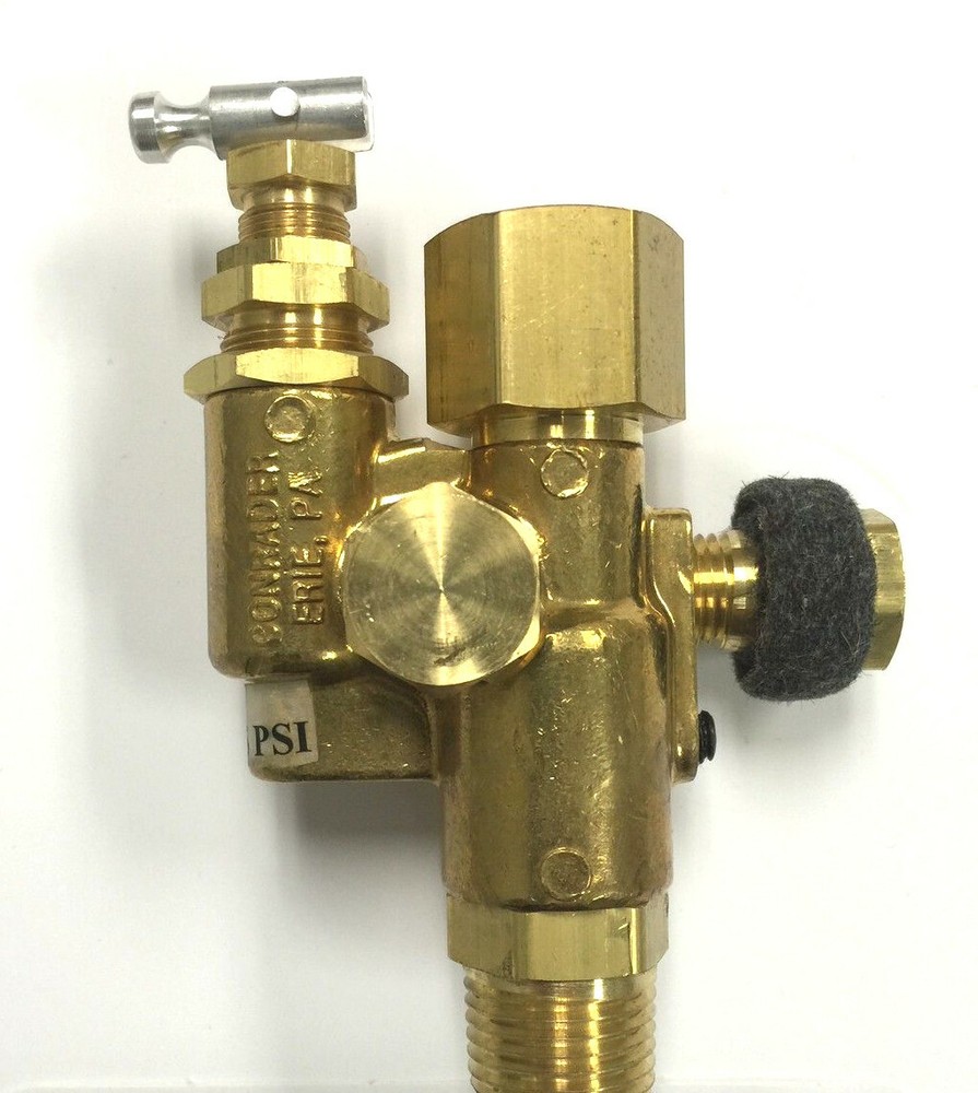 GAS POWERED AIR COMPRESSOR PILOT CONTROL UNLOADER CHECK VALVE 95/125 PSI, 1/2''