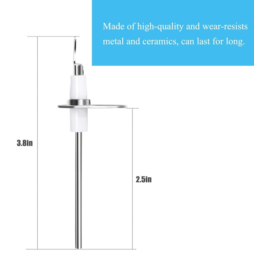 Furnace Flame Sensor Replacement Ignitor Rod 3 Pack