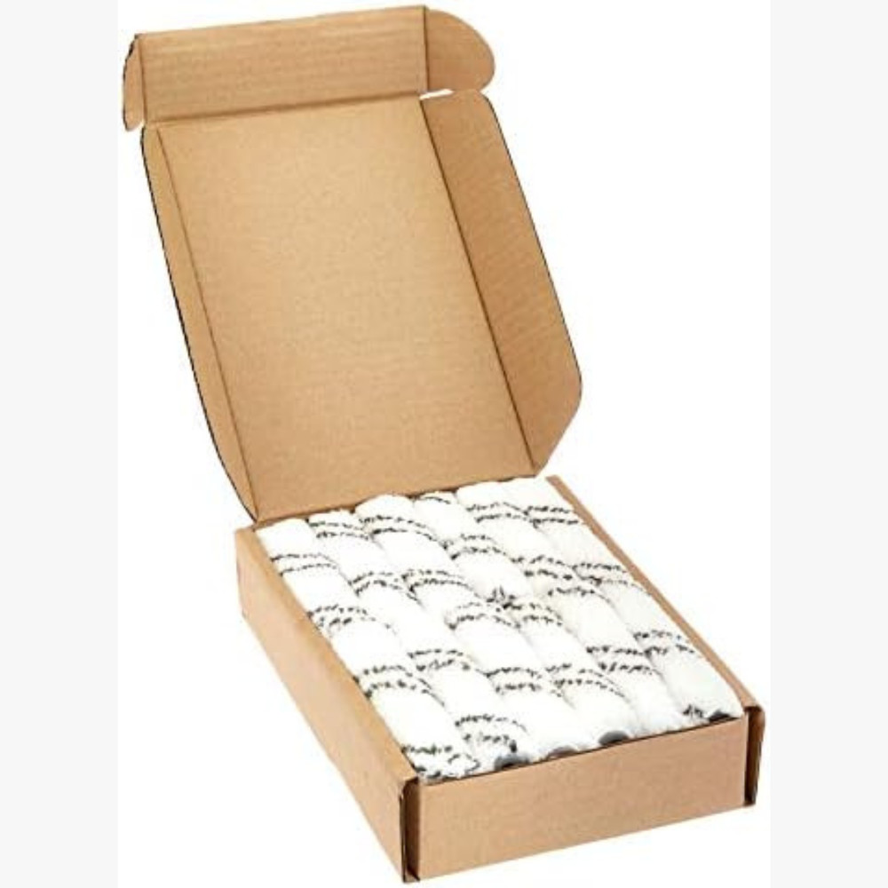 Microfiber Paint Roller Covers 4in Smooth Finish 24 Pack