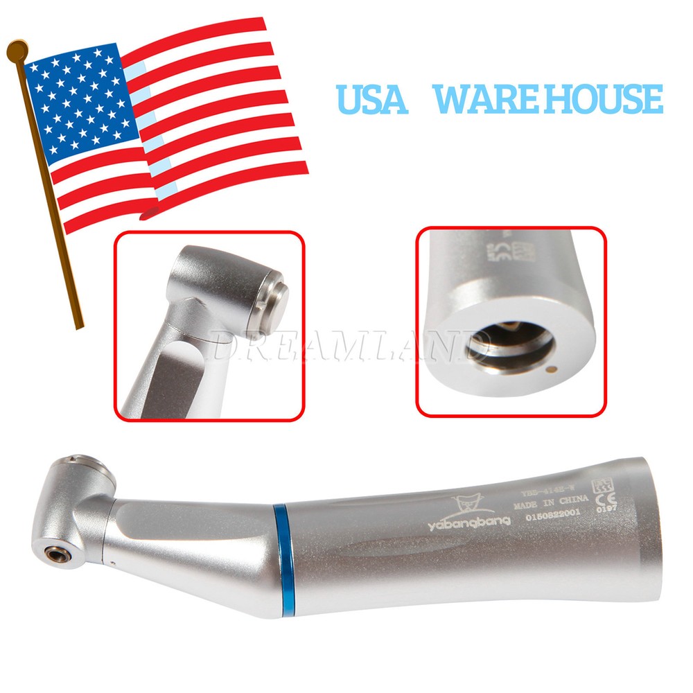 1*Inner Internal Water Slow Speed Contra Angle Push Button Handpiece WZ