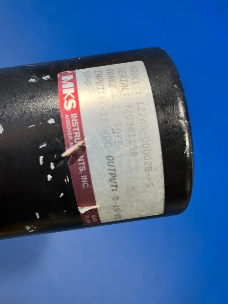 MKS 127AA-00002B--S 2TORR BARATRON