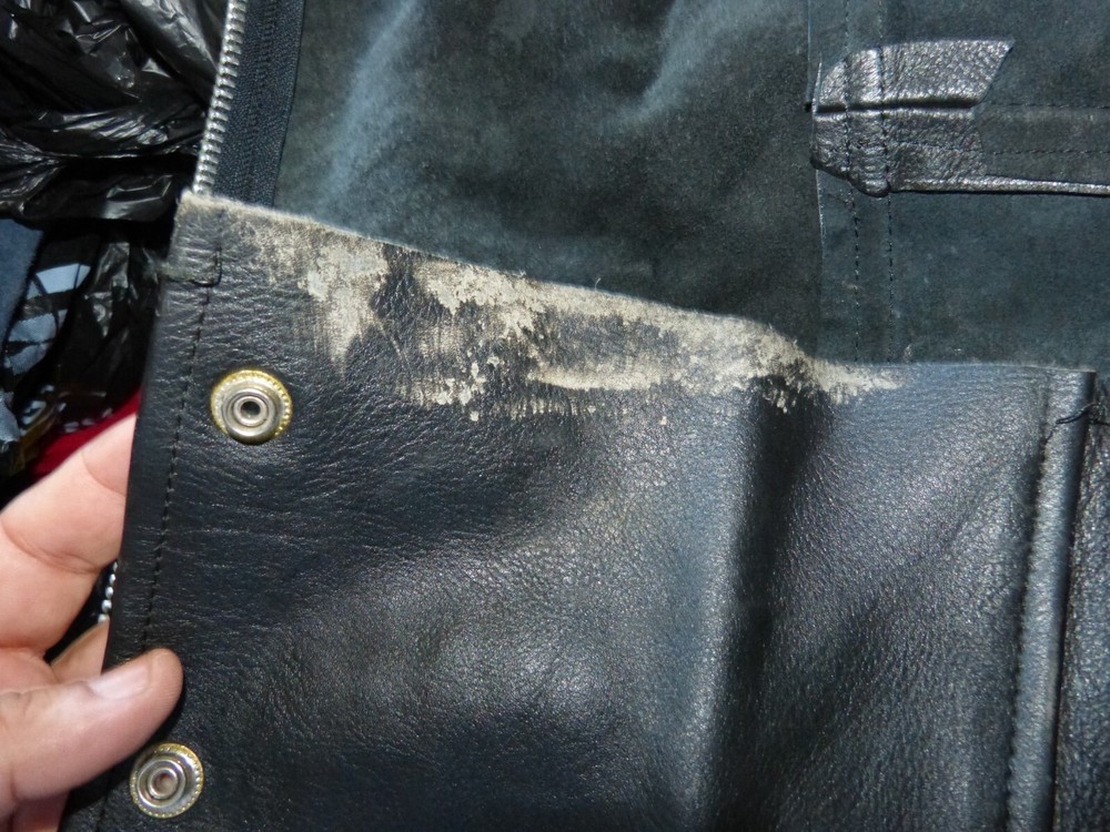 FIRST BLACK LEATHER CHAPS SZ XXS