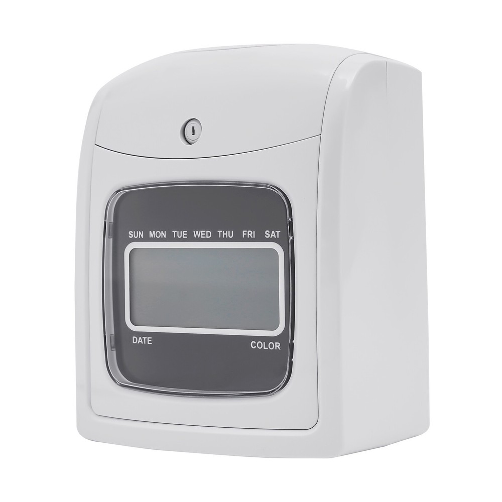 Pyramid Time System Model With 50 Cards, Starter Time Clock Bundle, Lcd Display