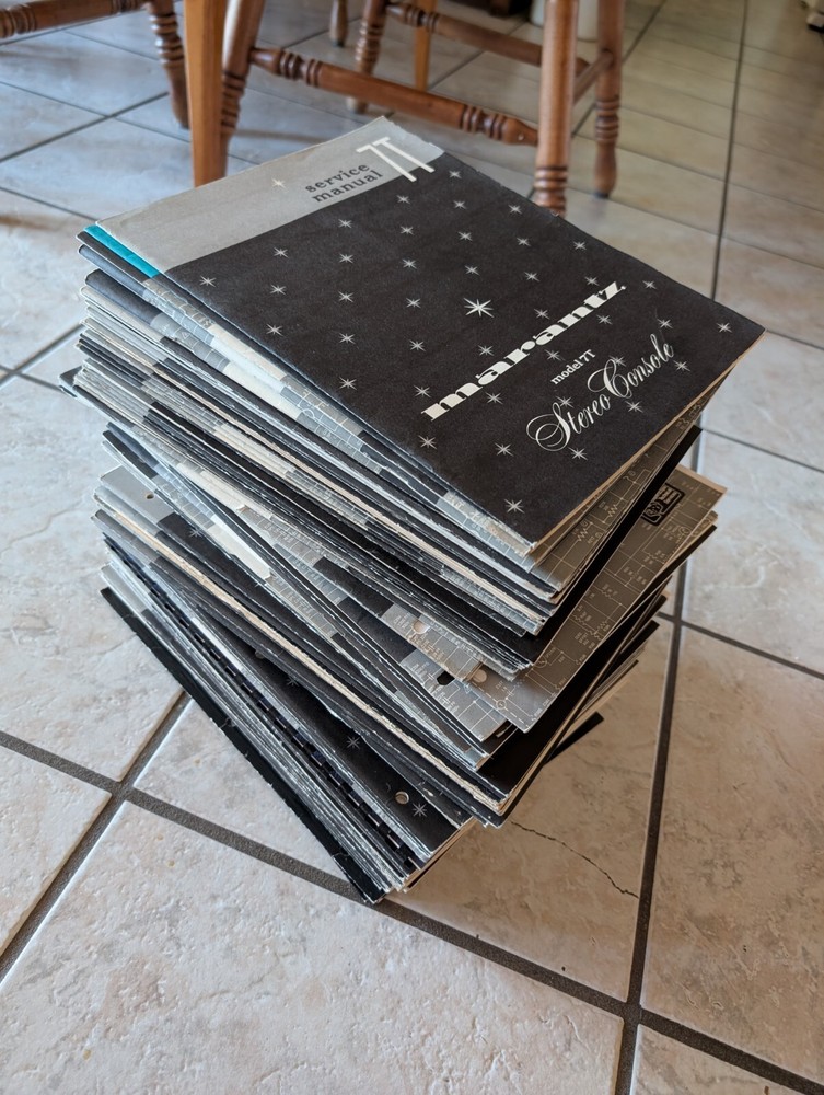 Original Printed Marantz Service Manuals