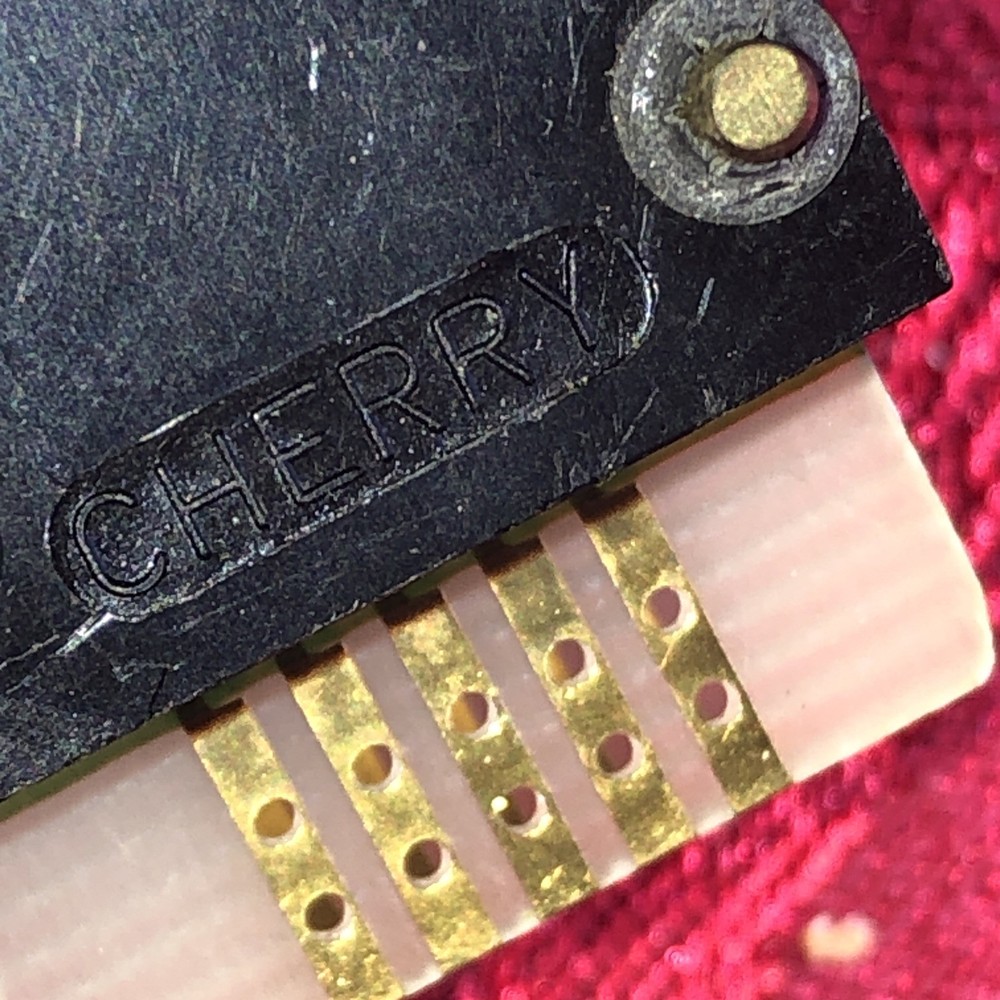 Vtg Cherry Rotary Counter Electronics