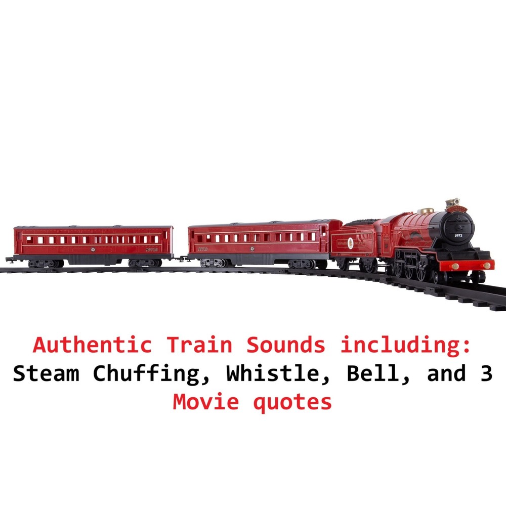 Mini Hogwarts Express Train Set Battery Powered Model Train Harry Potter Gift