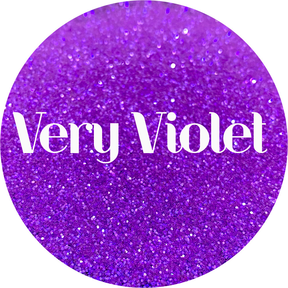 Premium Polyester Glitter - Neon Purple Iridescent