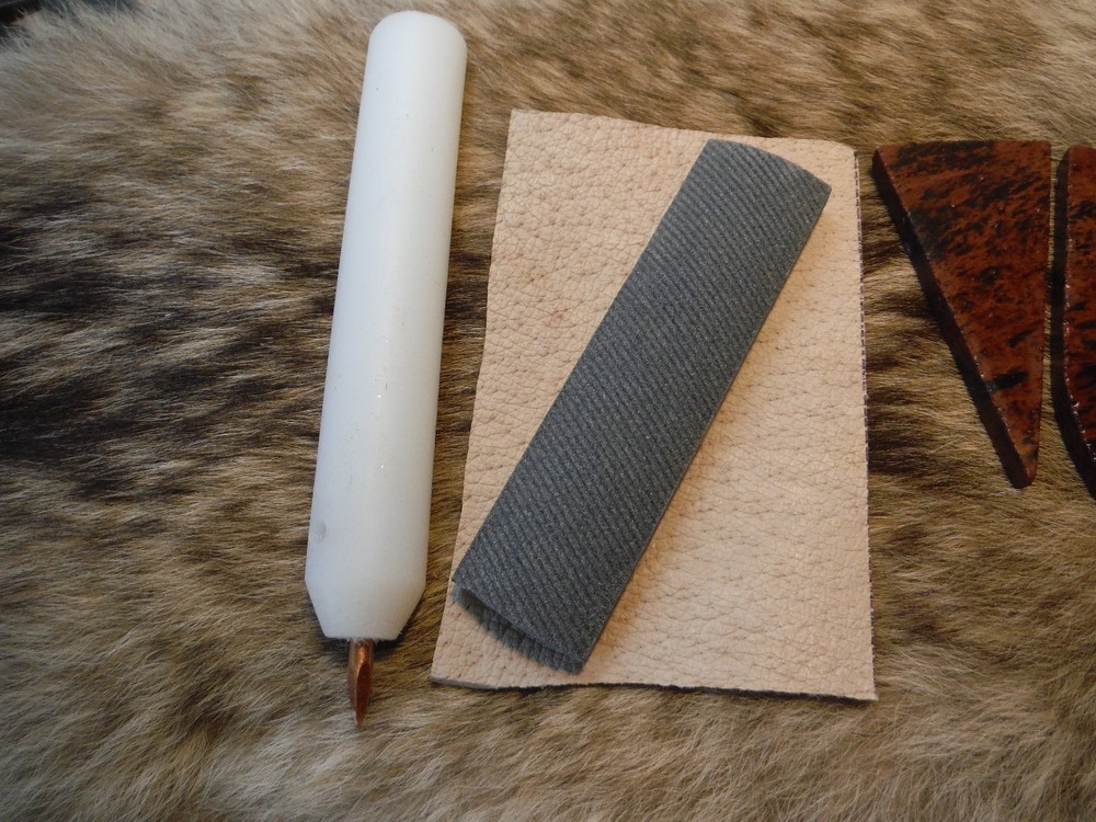 BEGINNERS KIT FLINT KNAPPING Obsidian Primitive Skinning Knife Preform Tools