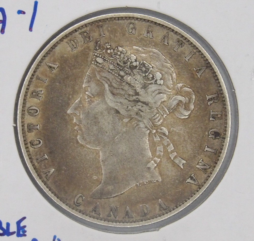Canada 1872H 50 Cents