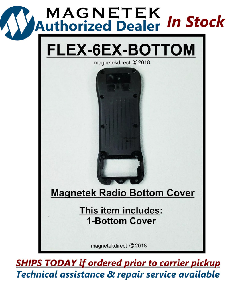 Magnetek flex 6EX bottom back Enclosure cover for the Generation 1 Transmitter