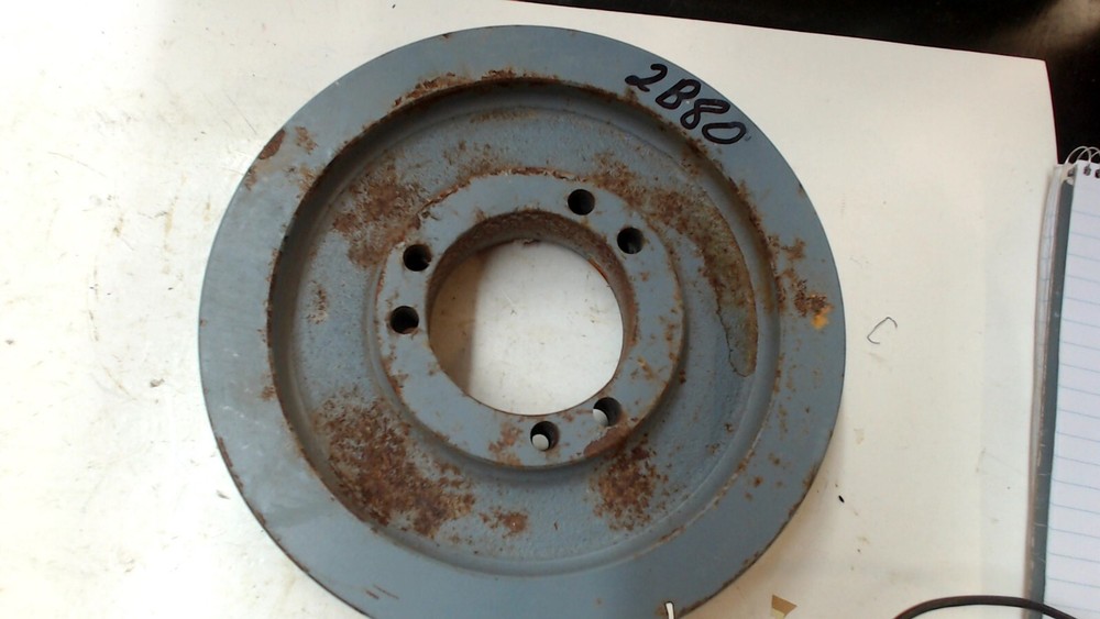 2B80 2 Groove Pulley