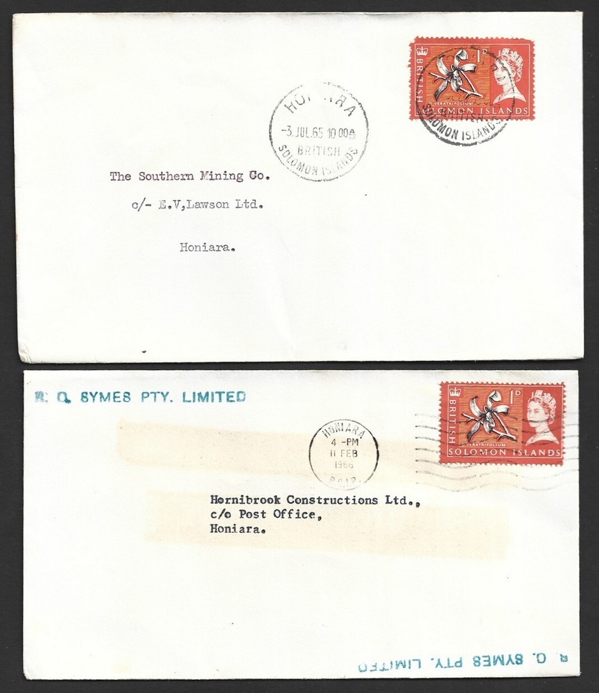 Solomon Islands 1961-69 covers (25)