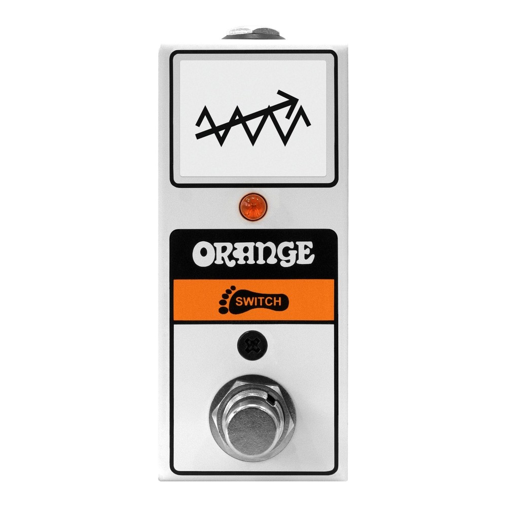 Orange Single Button Mini Footswitch