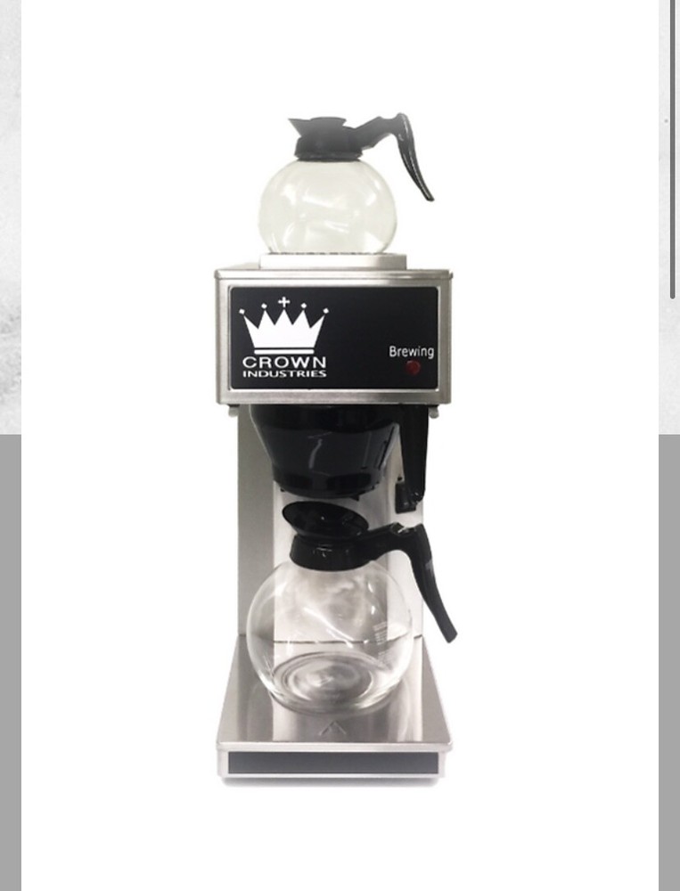 Crown Industries Pour Over Coffee Machine (dripolater)