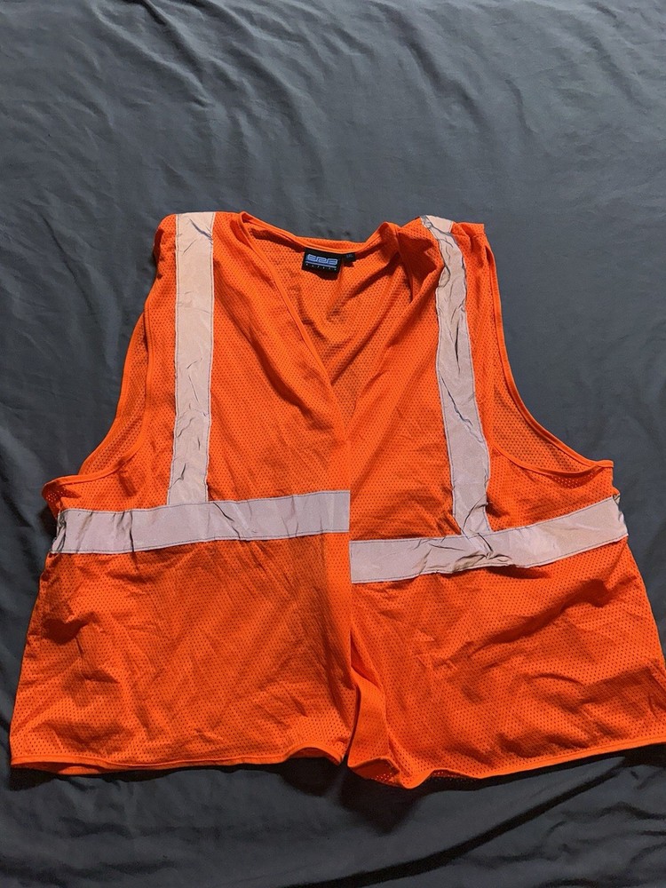 Reflective Material Vest XL Orange