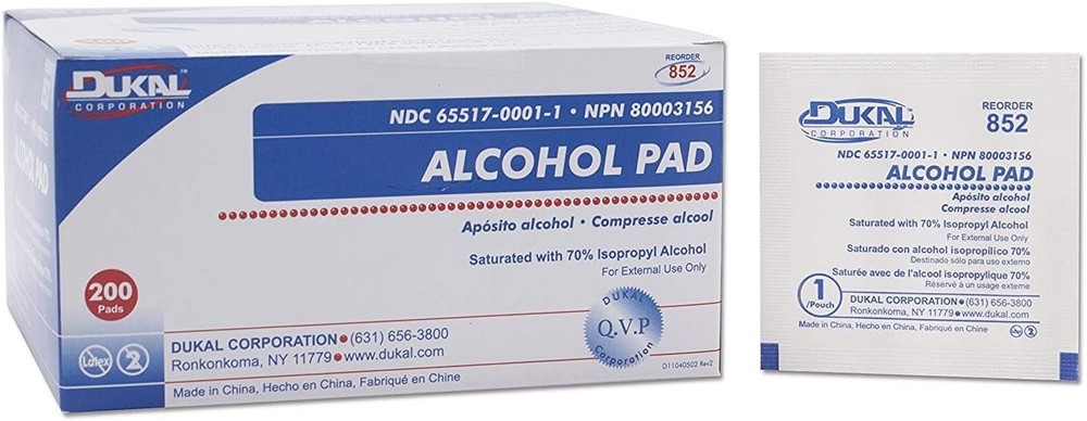 Prep Pads, Non-Sterile, 200 Pa