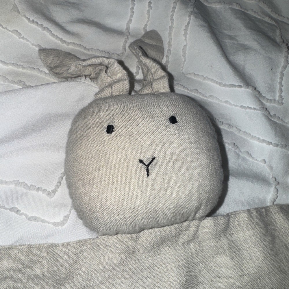 Holde Bunny Lovey Blankie Tan Beige