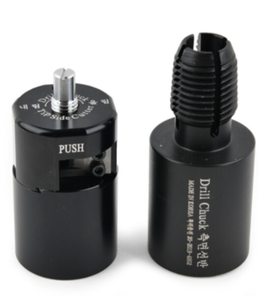 Drill Chuck Billiard Tip Side Cutter Using sliding method Device / Tracking