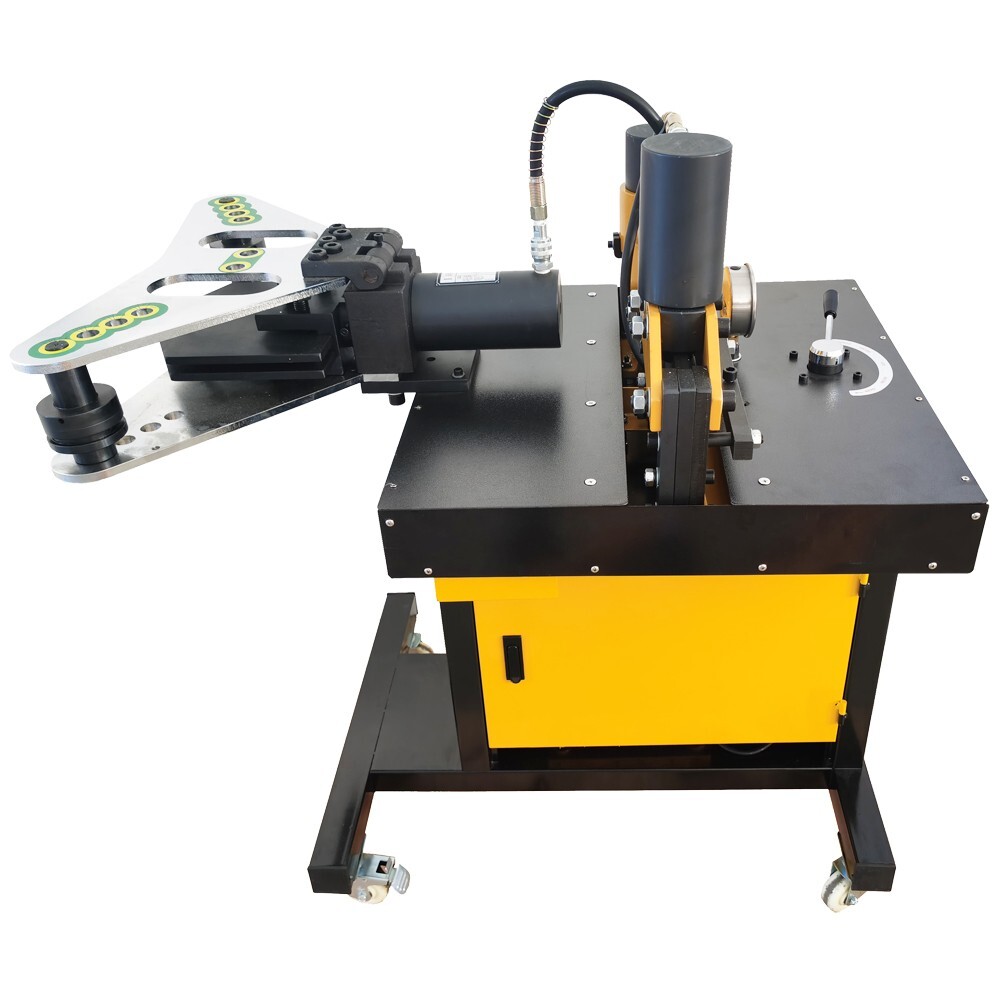 110V 4in1 Multifunctional Busbar Processor Bus Processing Machine Shearing+Punch