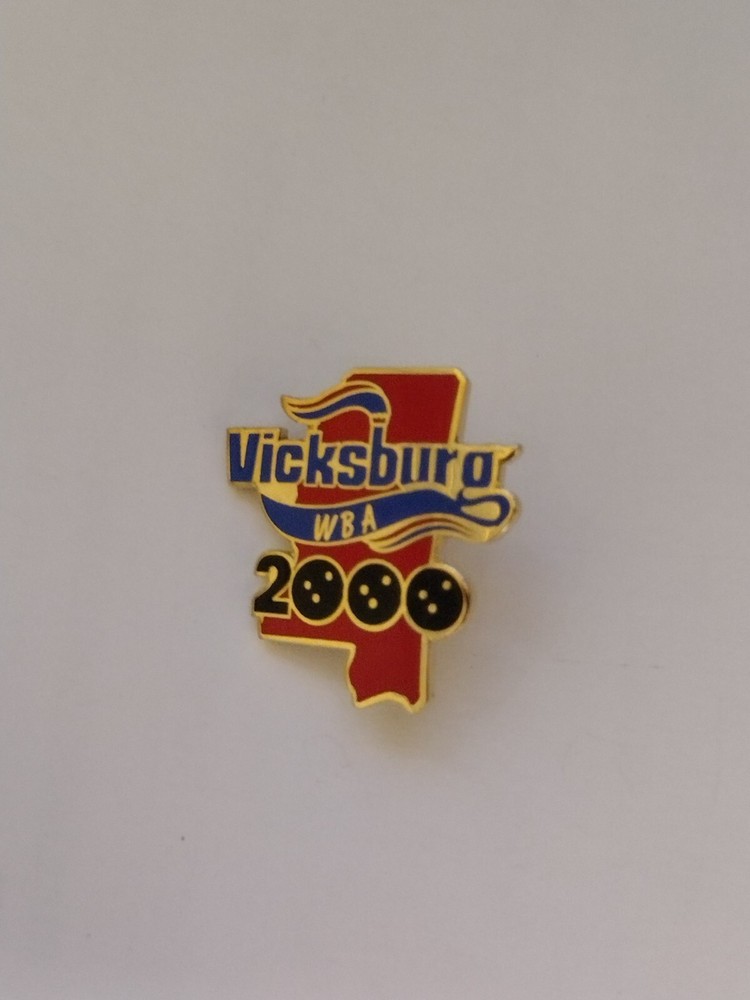 Vicksburg 2000 WBA Lapel Tack Pin