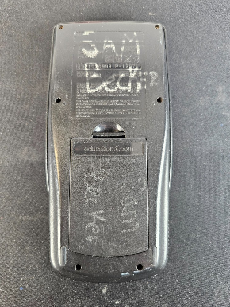 Texas Instruments TI83 Plus Graphing Calculator with Cover - Tested / Working