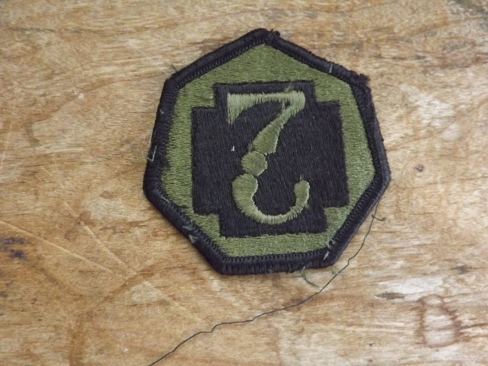 7th Medical Command Patch, Subdued - INV# C786