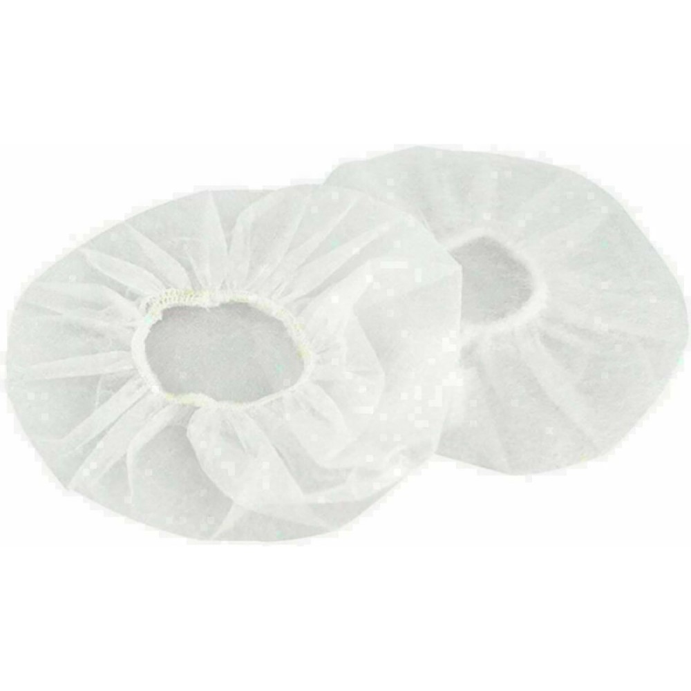 100 Pack Headphone Sanitary Dustproof Covers One-Time Headset Earmuff Shell Caps