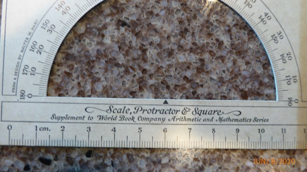 PROTRACTOR-VINTAGE. LOT OF TWO