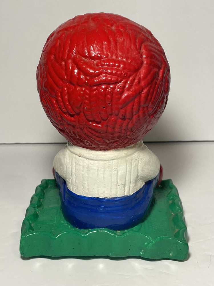 Vintage Raggedy Ann and Andy Bookends