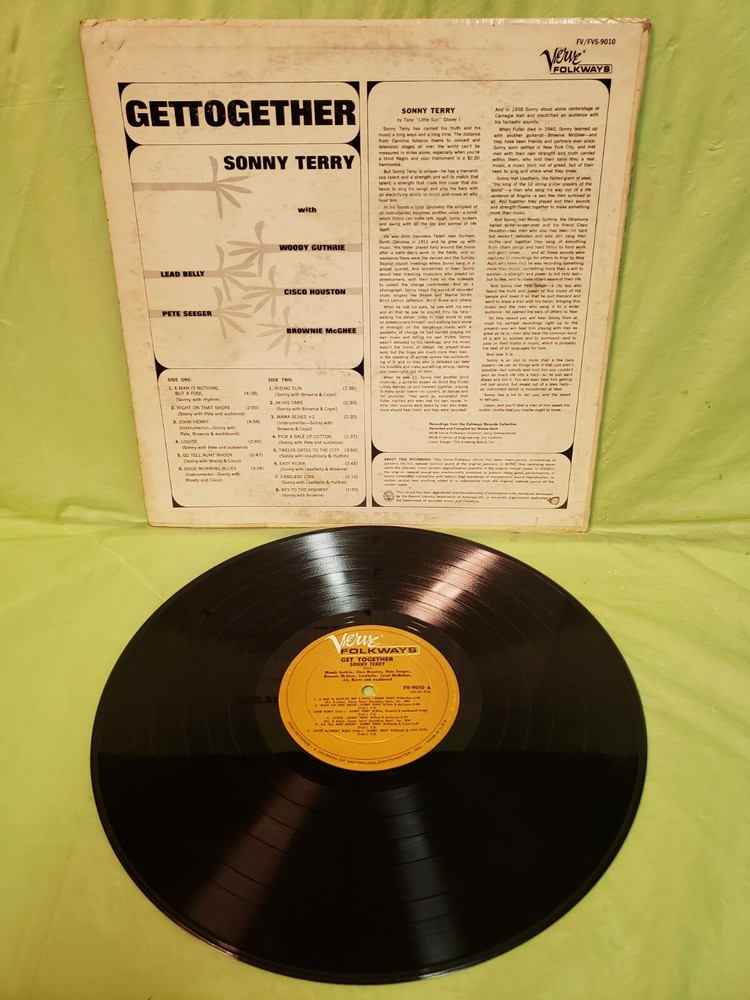 Sonny Terry – Get Together - VINYL RECORD LP