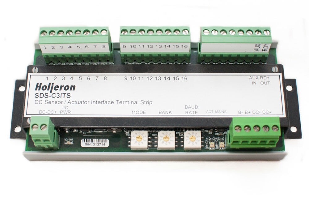 Holjeron Smart Distributed System DC Sensor / Actuator Interface Strip SDS-C3ITS