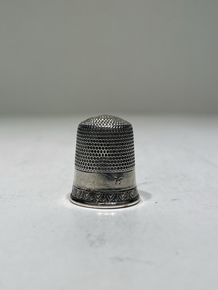 Vintage Sterling Silver Sewing Thimble