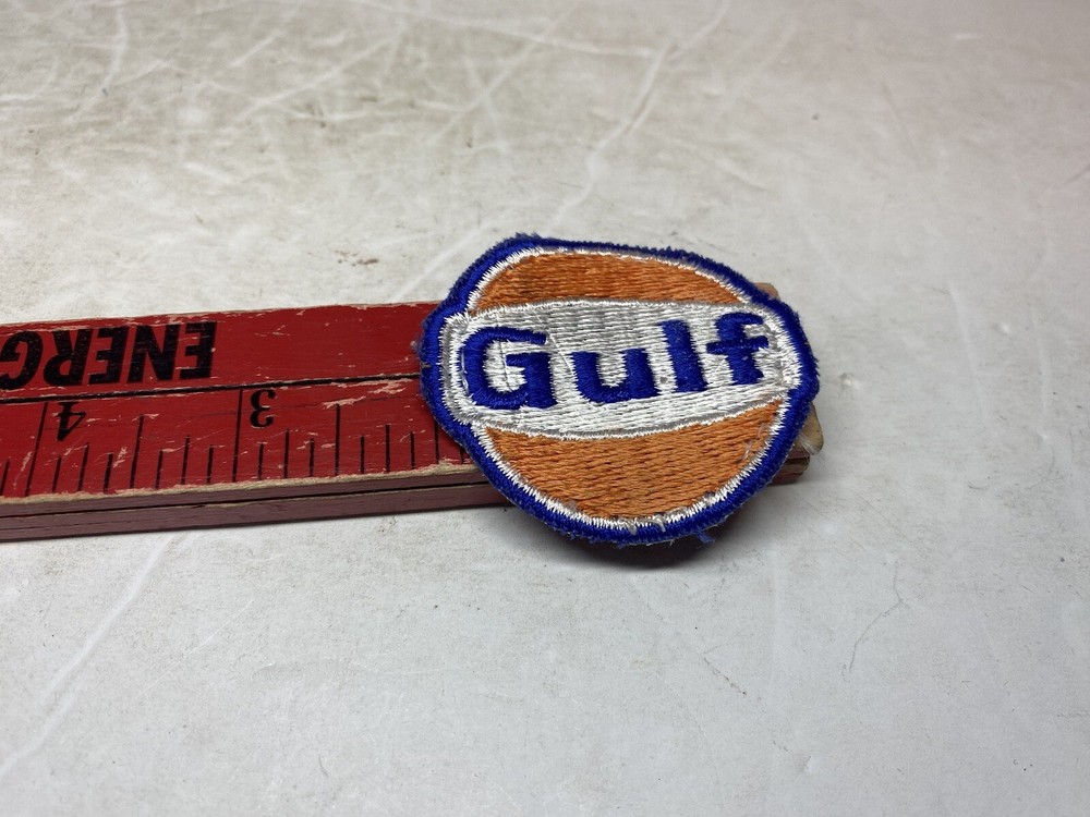 Vintage Embroidered Gulf Patch