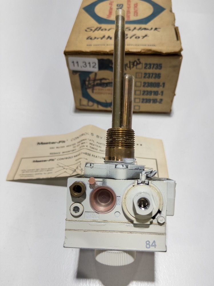 Master-Fit 23736 Hot Water Heater Gas Valve 3773U-292
