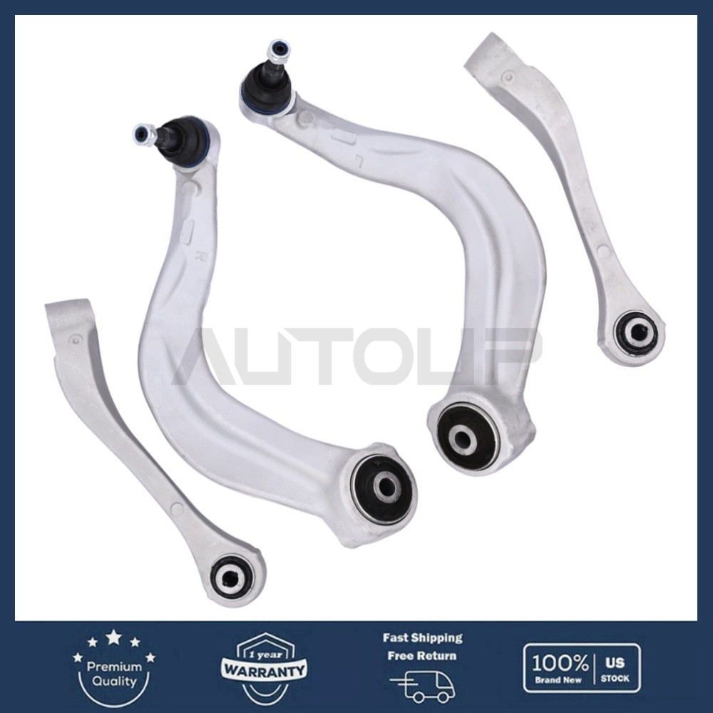 4x Front Lower Rearward Forward Control Arms Kit For 2020-2023 Ford Explorer