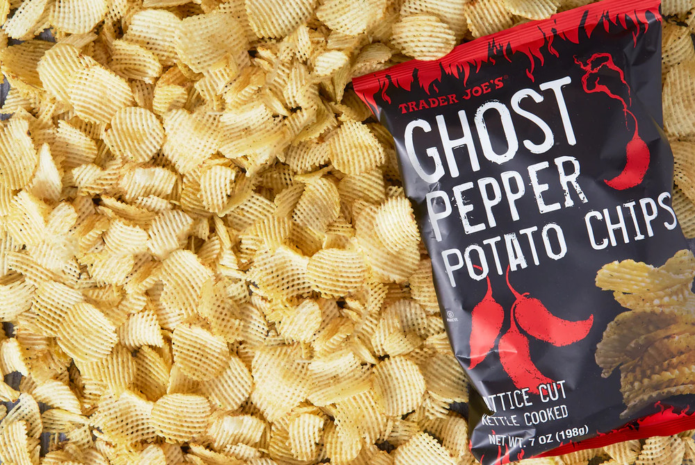 2-Pack Trader Joe's Ghost Pepper Potato Chips