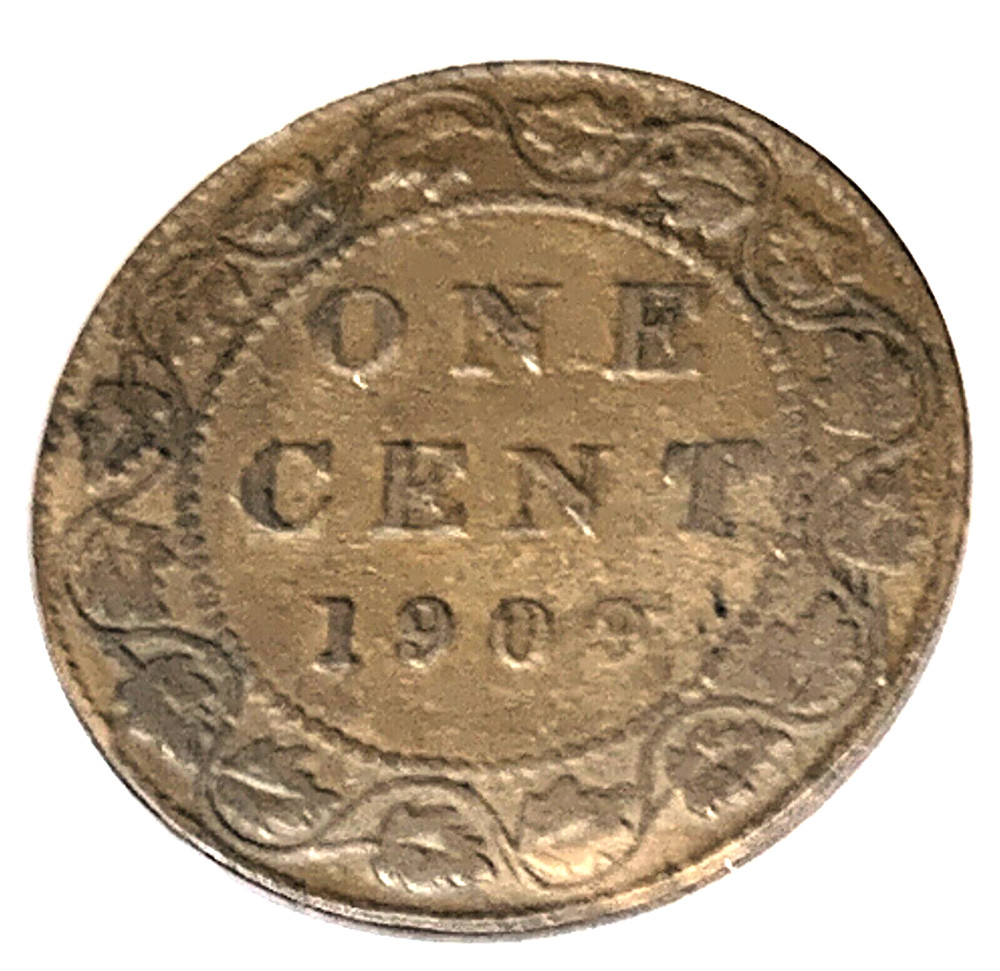 # C8488     CANADA     COIN,     LARGE CENT   1909