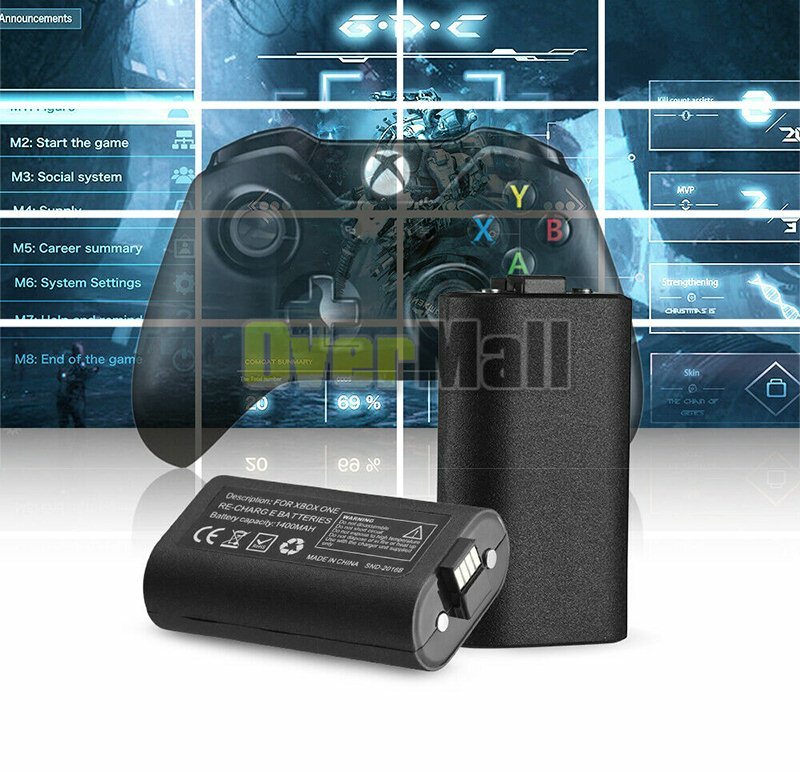 Rechargeable Battery for Xbox S X Controller With Micro USB Charging Cable