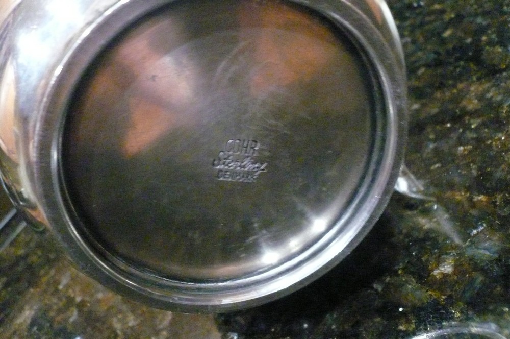 Cohr Sterling Silver Water Pitcher