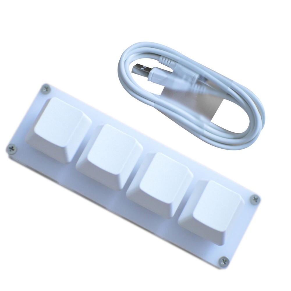 4-key Keypad Keyboard USB Mini Mechanical Keyboard DIY Custom Shortcut Macro e