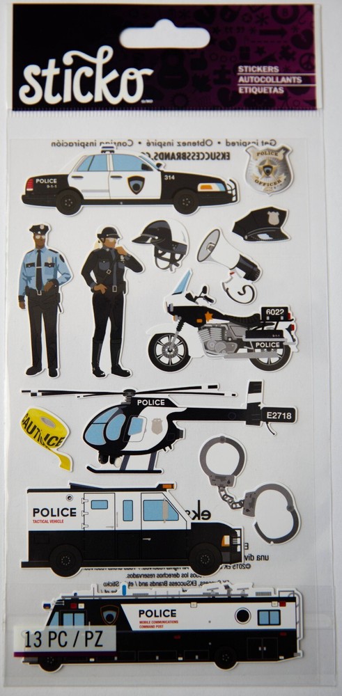 Sticko Stickers Occupation Theme, You Pick, some Rare!