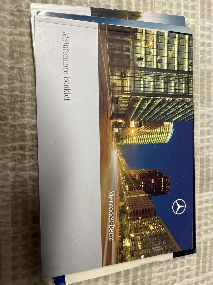 mercedes benze 2009 E Class Owners manual