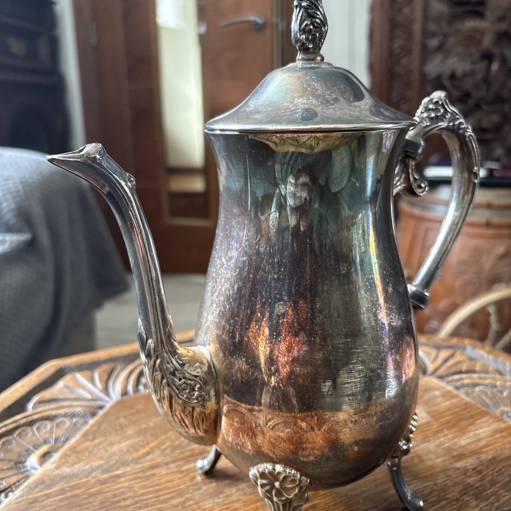 Large Silver Plated Coffee/teapot