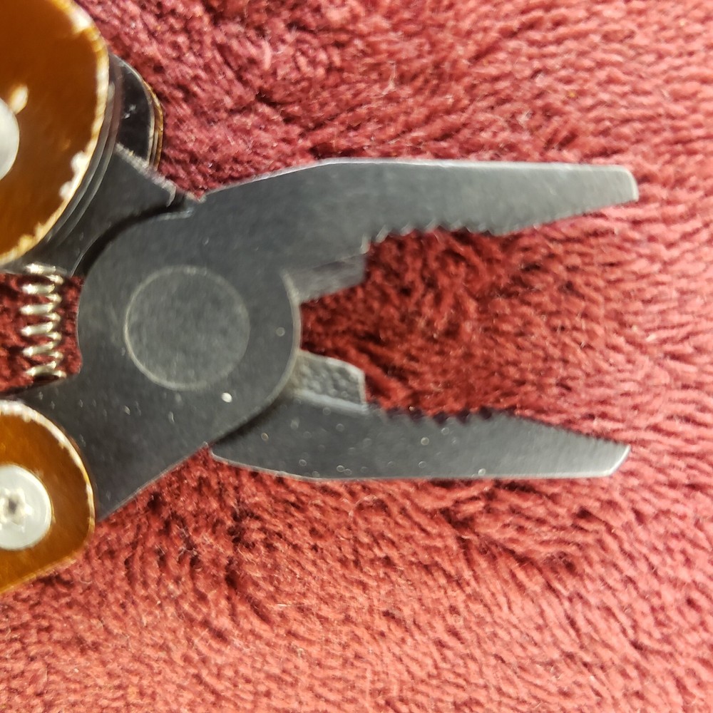 Field & Stream Multi Tool Orange Scissors Pliers