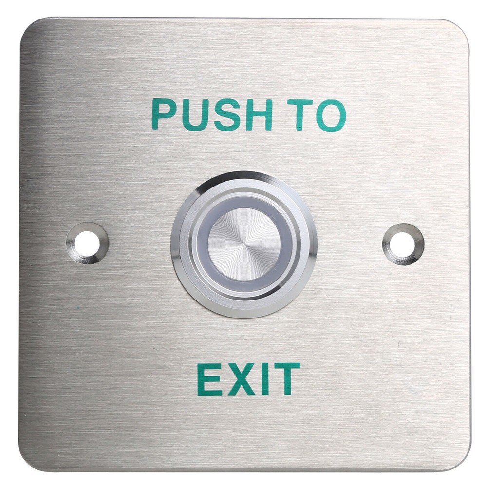 Waterproof IP68 Stainless Steel Piezoelectric Release Exit Push to Exit Button