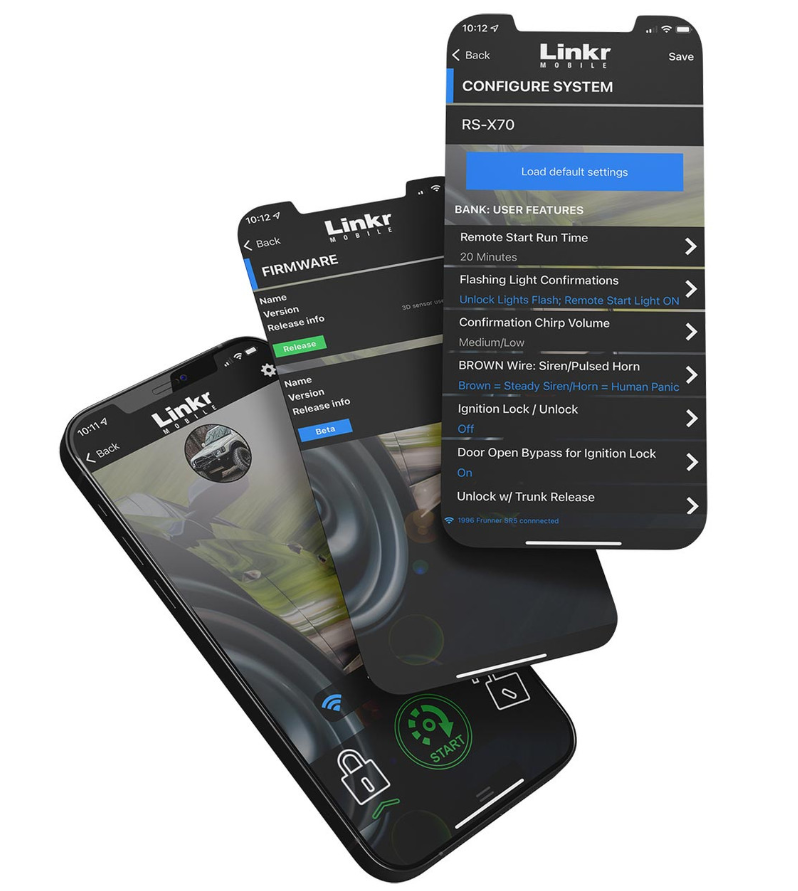 Omega LINKRLT3 LINKr Mobile Smart Phone Interface - Lock Unlock Start Stop GPS