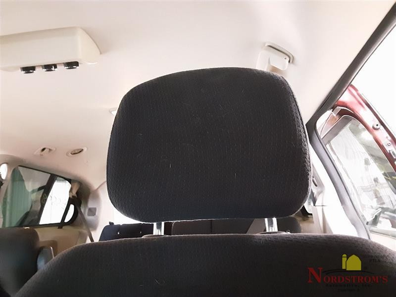 2011 Dodge Caravan Driver Front Headrest Only Black Cloth