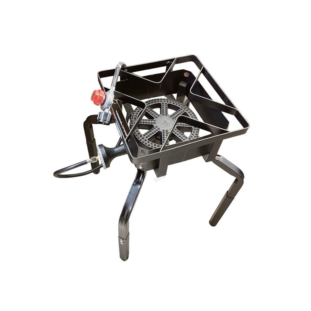 Single Propane Burner For Camping, Tailgating, Home Brewing,Adjustable Height