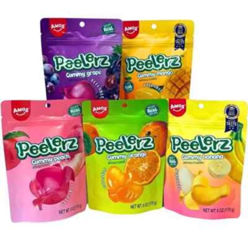 Peelerz Gummy Mango Peg Bag Share Size